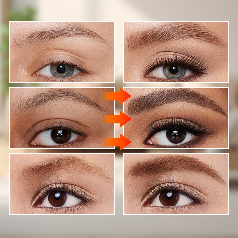 ✏️ KAUFE 1, ERHALTE 1 GRATIS! 🎉 4-in-1 Augenbrauenstift – Wasserdicht, Präzise & Natürlich Aussehend 💄📦