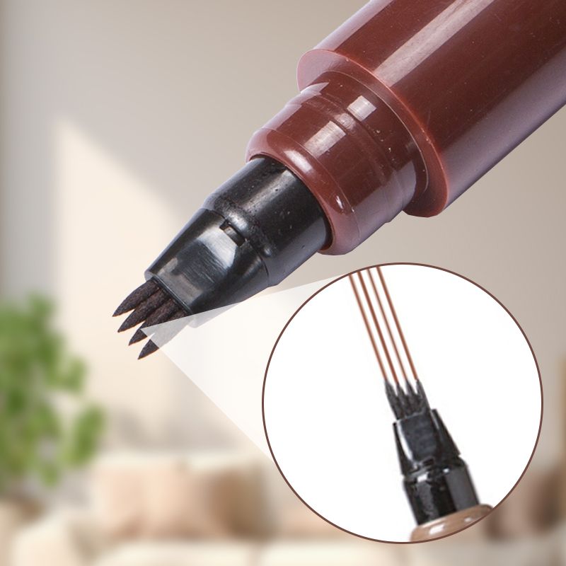 ✏️ KAUFE 1, ERHALTE 1 GRATIS! 🎉 4-in-1 Augenbrauenstift – Wasserdicht, Präzise & Natürlich Aussehend 💄📦