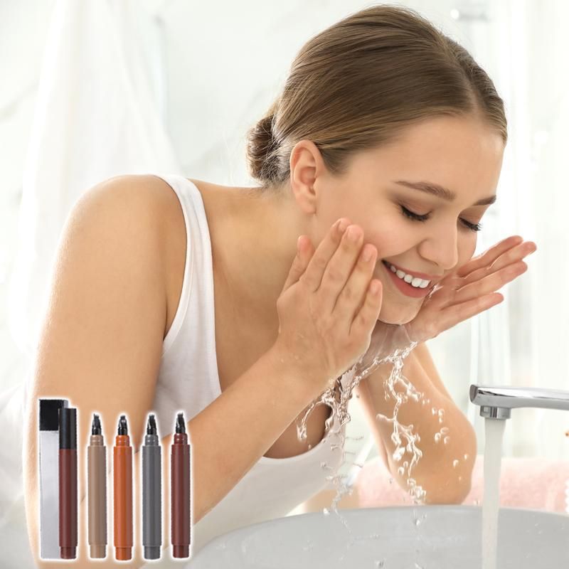 ✏️ KAUFE 1, ERHALTE 1 GRATIS! 🎉 4-in-1 Augenbrauenstift – Wasserdicht, Präzise & Natürlich Aussehend 💄📦