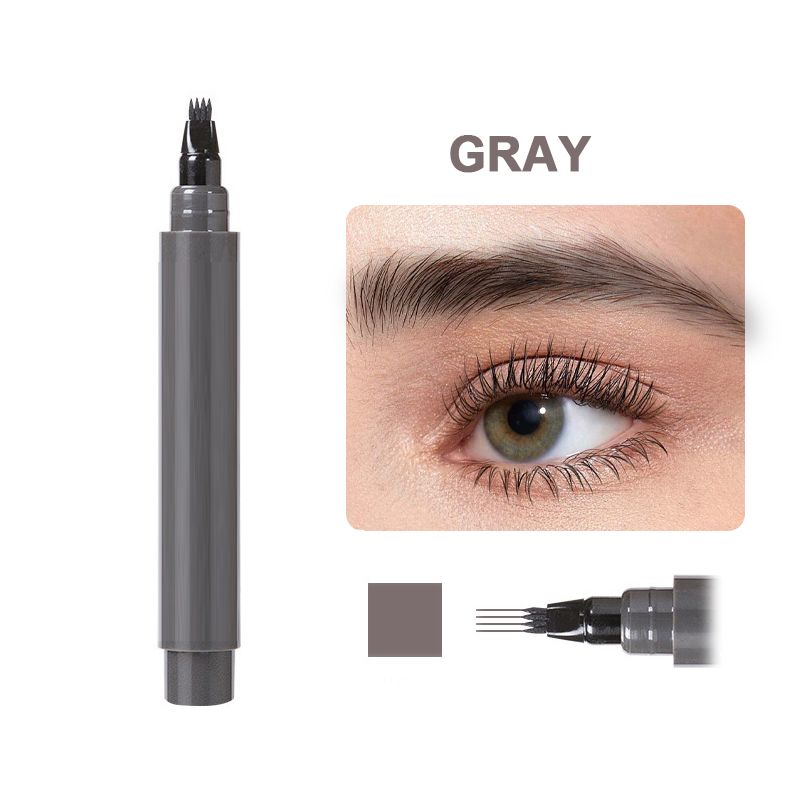 ✏️ KAUFE 1, ERHALTE 1 GRATIS! 🎉 4-in-1 Augenbrauenstift – Wasserdicht, Präzise & Natürlich Aussehend 💄📦