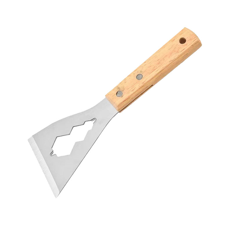 🔥🔥40 % Rabatt - 2 kaufen, 1 gratis dazu 🎉🎉Mehrzweck-Spachtelmesser mit robustem Stahlblatt und ergonomischem Holzgriff – Ihr vielseitiger Helfer für Renovierung und Reparatur