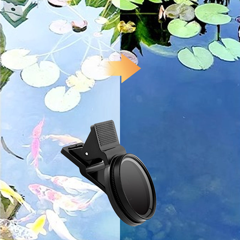 📱🔥 Your Phone Deserves a Pro Lens – 50% OFF! ✨ 52mm Clip-on CPL Telefon Kamera Objektiv Filter Kit