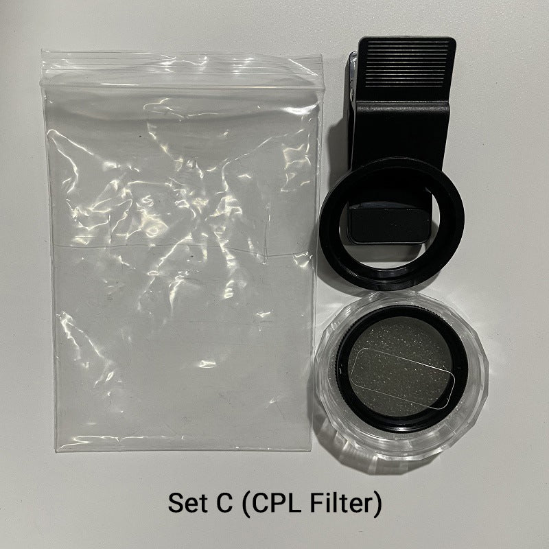 📱🔥 Your Phone Deserves a Pro Lens – 50% OFF! ✨ 52mm Clip-on CPL Telefon Kamera Objektiv Filter Kit