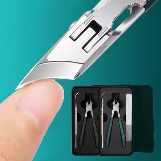 💅 KAUFE 3, ERHALTE 1 GRATIS! ✨ Nagelpflege-Set für Dicke Nägel – Präzises Schneiden, Langlebige Klingen & Ergonomischer Griff 🌿