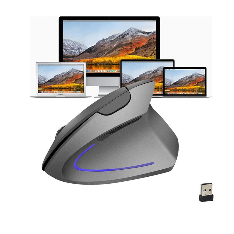 🖱Kabellose, über USB wiederaufladbare ergonomische vertikale optische Maus💥💥Befristetes Angebot: 50% Rabatt auf Bestellungen