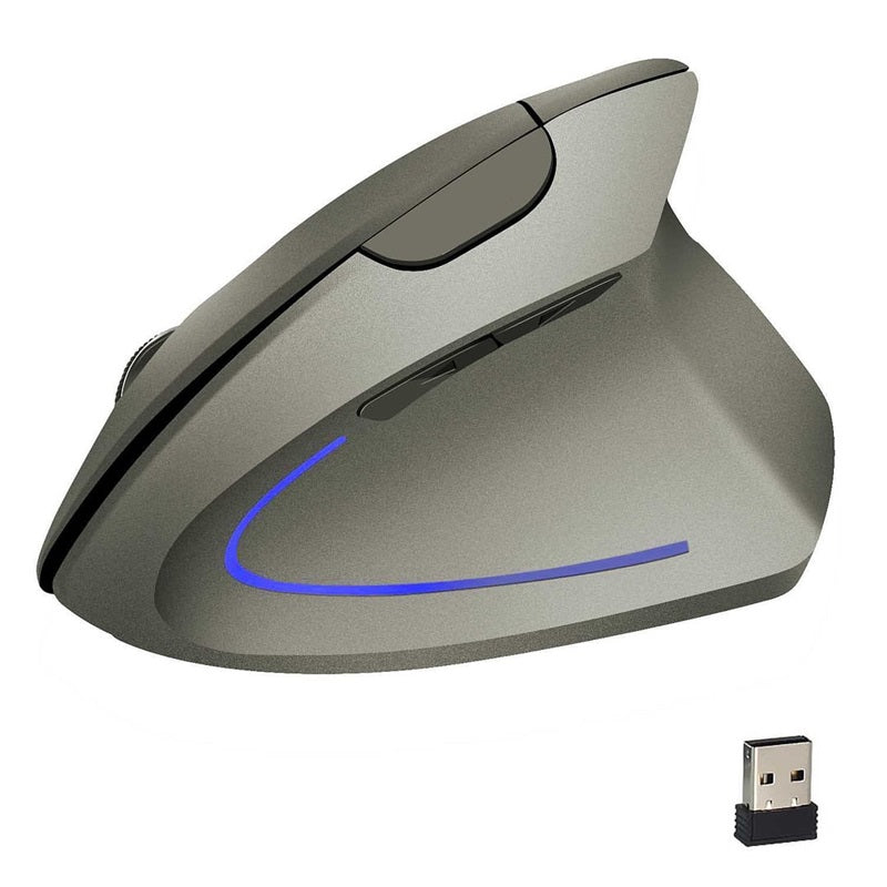 🖱Kabellose, über USB wiederaufladbare ergonomische vertikale optische Maus💥💥Befristetes Angebot: 50% Rabatt auf Bestellungen
