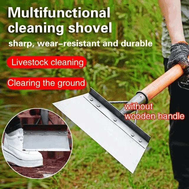 Multifunktionale Schaufel – Für Schnee, Eis, Gras & Gartenarbeit, robust und langlebig 🏡❄️🌿