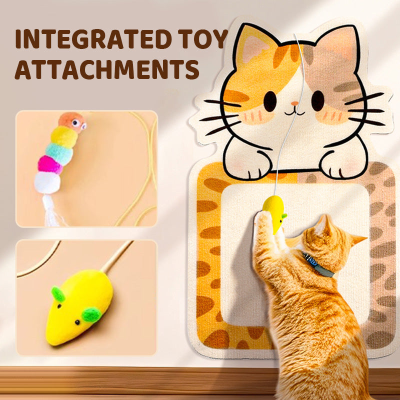 🐱 50% RABATT! 🔥 Wand-Kratzbrett aus robustem Material – Kratzfest, staubfrei & selbstklebend – Schützt Möbel & Tapeten – ideal für die Wohnung, leicht anzubringen & langlebig 🛋️✨
