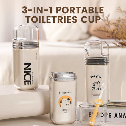 ⏳Begrenzte Zeit 50% Rabatt💥Tragbarer 3-in-1-Toilettenbecher