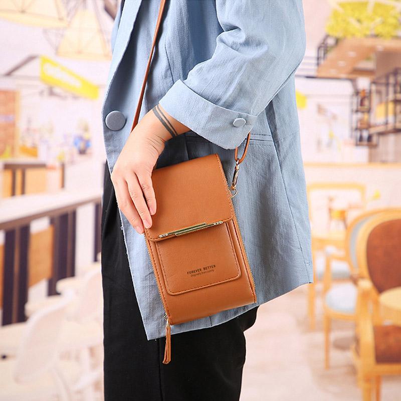 🔥Heißer Verkauf 50 % Rabatt –🎁Touchscreen-Handy-Messenger-Tasche für Damen🤩