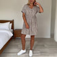 🔥Sommer-Hot-Sale 49% Rabatt❤️Lässiges Damenkleid mit V-Ausschnitt und kurzen Ärmeln