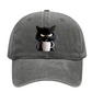 Cute Black Cat Vintage Baseball Cap