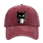 Cute Black Cat Vintage Baseball Cap