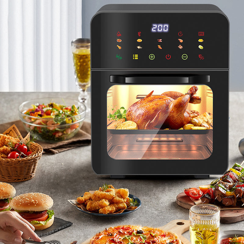 🔥60% Rabatt - TOP ANGEBOT🍳🍗 Multifunktionale Heißluftfritteuse mit Sichtfenster & Touchscreen | Kostenloser Versand✈️