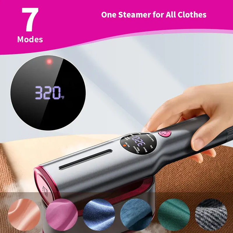 ⏳Zeitlich begrenztes Angebot: 25 Einheiten mit 69% auf alles! ⏰⚡Schnelles & sicheres Handbügeleisen – Kraftvoller Dampf für glatte Kleidung in Sekunden, mit Anti-Brandfleck-Schutz 👚🛡️