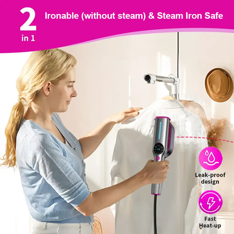 ⏳Zeitlich begrenztes Angebot: 25 Einheiten mit 69% auf alles! ⏰⚡Schnelles & sicheres Handbügeleisen – Kraftvoller Dampf für glatte Kleidung in Sekunden, mit Anti-Brandfleck-Schutz 👚🛡️