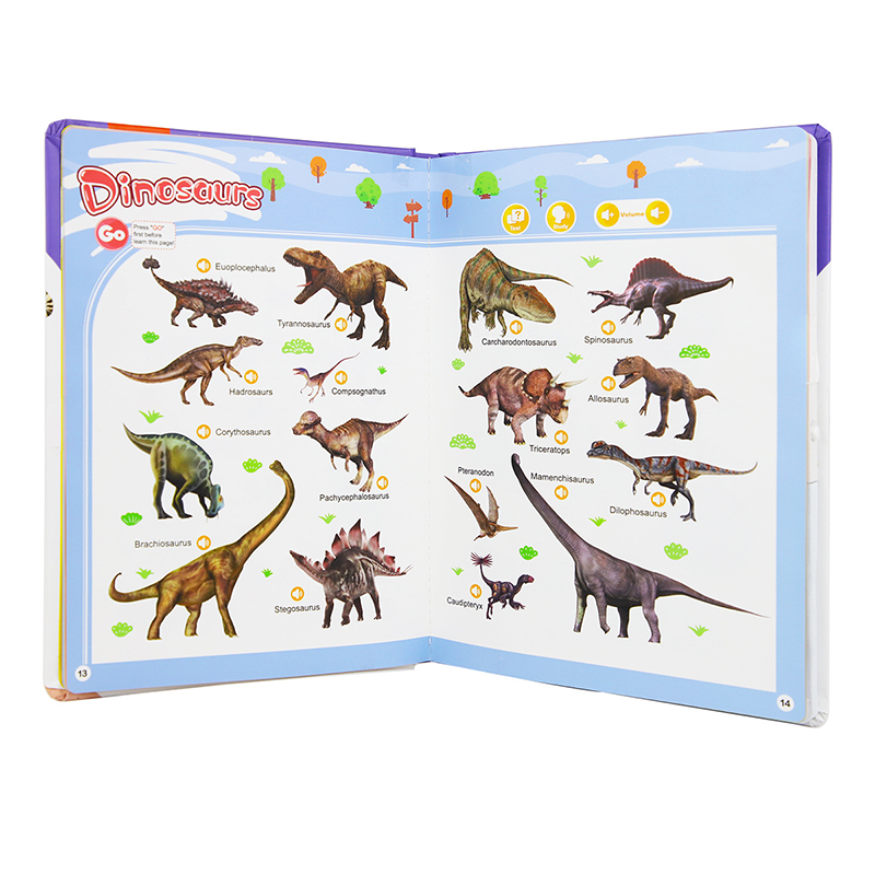Interaktives Englisch-Lernbuch mit Sounds für Kinder