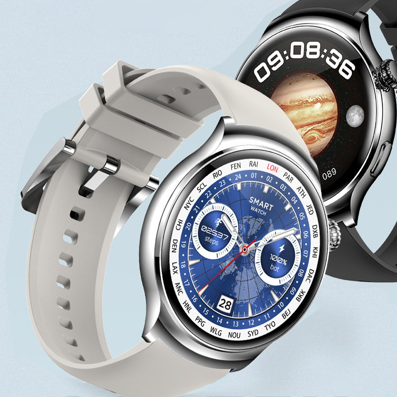 Multifunktionale runde Sport-Smartwatch