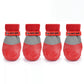 2 Pairs Anti-Slip Waterproof Dog Socks Shoes