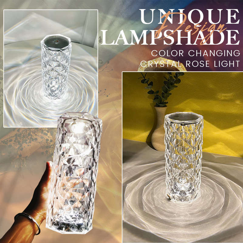 🎁Nur für kurze Zeit 50 % Rabatt💥🎁Berührungsrosen-Kristalllampe