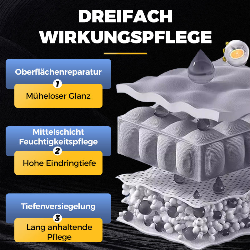 🧼 Neujahrs-Sonderangebot: 50 % Rabatt✨ Reinigungs- & Pflegecreme für Leder - Tiefenreinigung mit Natürlichen Ölen für Möbel, Autositze & Accessoires 🛋️🌟