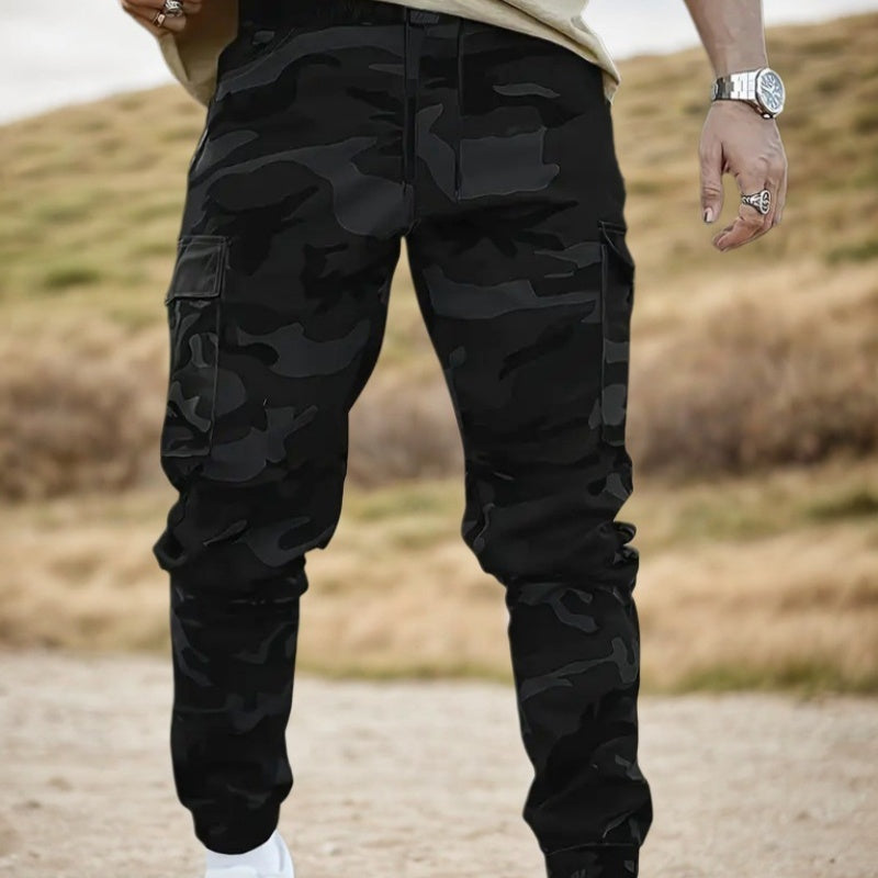 👖 Robusta taktiska arbetsbyxor – 💪 Slitstark nylon-bomull | 🔧 Flera fickor | 🌲 Perfekta för utomhusbruk och arbete