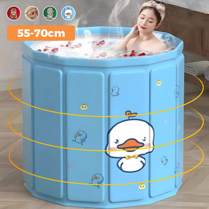 ⌛ Nur noch 3 Tage – 50 % auf alles! ⏰3-in-1 Komfort-Faltwanne – Für Erwachsene, Kinder & Babys. Schnell aufgebaut, lang warm 🛁❤️