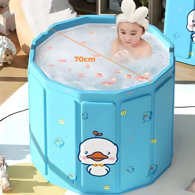⌛ Nur noch 3 Tage – 50 % auf alles! ⏰3-in-1 Komfort-Faltwanne – Für Erwachsene, Kinder & Babys. Schnell aufgebaut, lang warm 🛁❤️