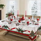 🔥Solange der Vorrat reicht 40 % Rabatt!🎅🏻 Waterproof Rectangular Christmas Tablecloth