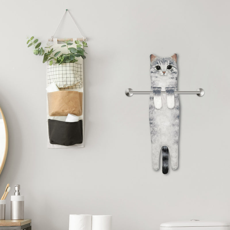 ⏰Nur für kurze Zeit 50 % Rabatt🔥Süßes Katzen-Handtuch😺🐾
