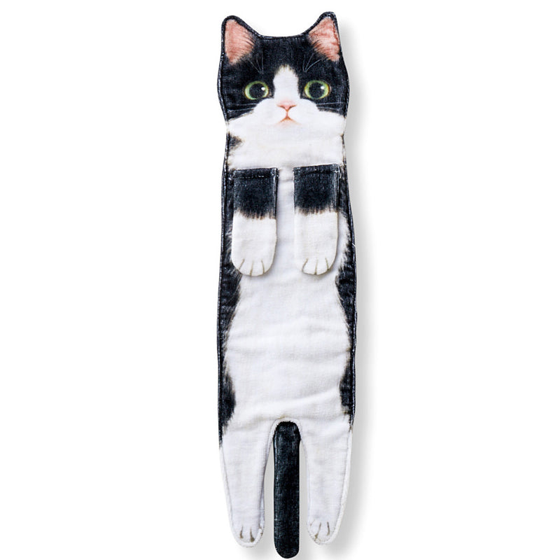 ⏰Nur für kurze Zeit 50 % Rabatt🔥Süßes Katzen-Handtuch😺🐾