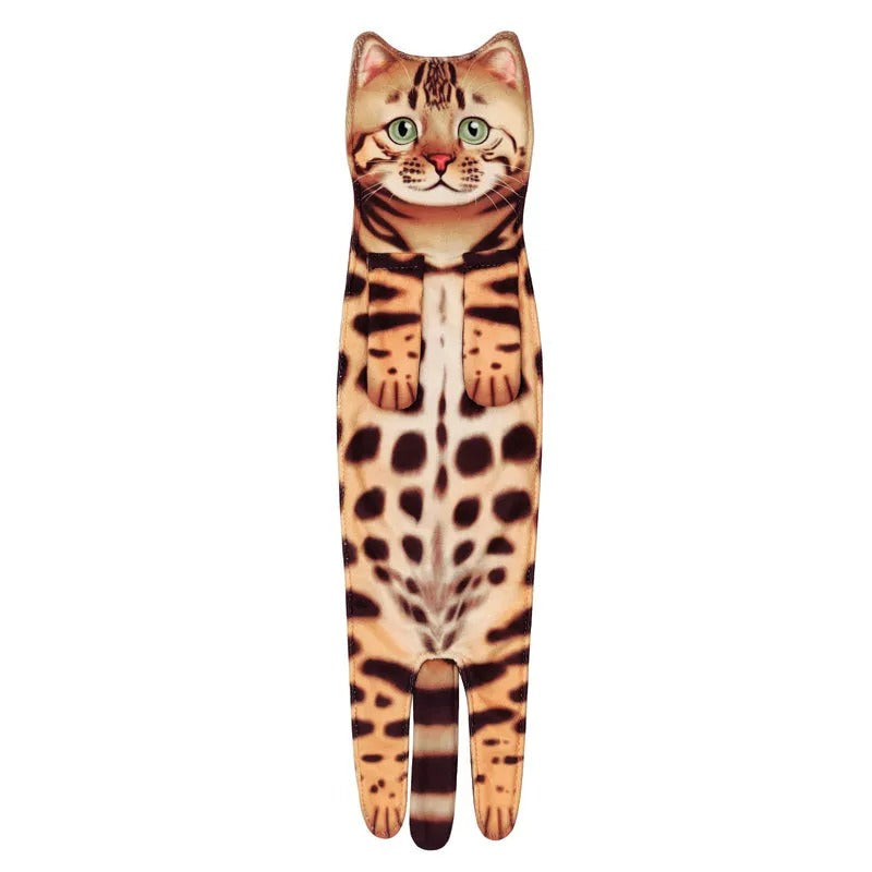 ⏰Nur für kurze Zeit 50 % Rabatt🔥Süßes Katzen-Handtuch😺🐾