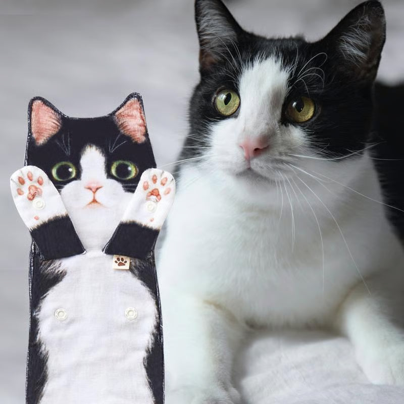 ⏰Nur für kurze Zeit 50 % Rabatt🔥Süßes Katzen-Handtuch😺🐾