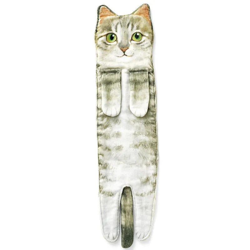⏰Nur für kurze Zeit 50 % Rabatt🔥Süßes Katzen-Handtuch😺🐾