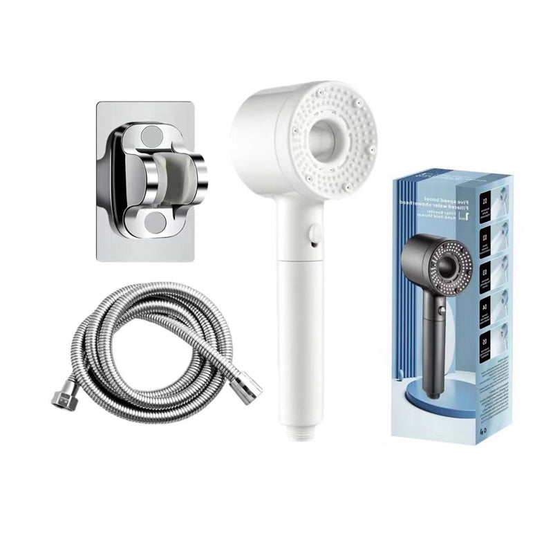 🚿 50% RABATT! 🎉 Hochdruck-Duschkopf – 5 Strahlarten, Wassersparend & Anti-Kalk 💦📦