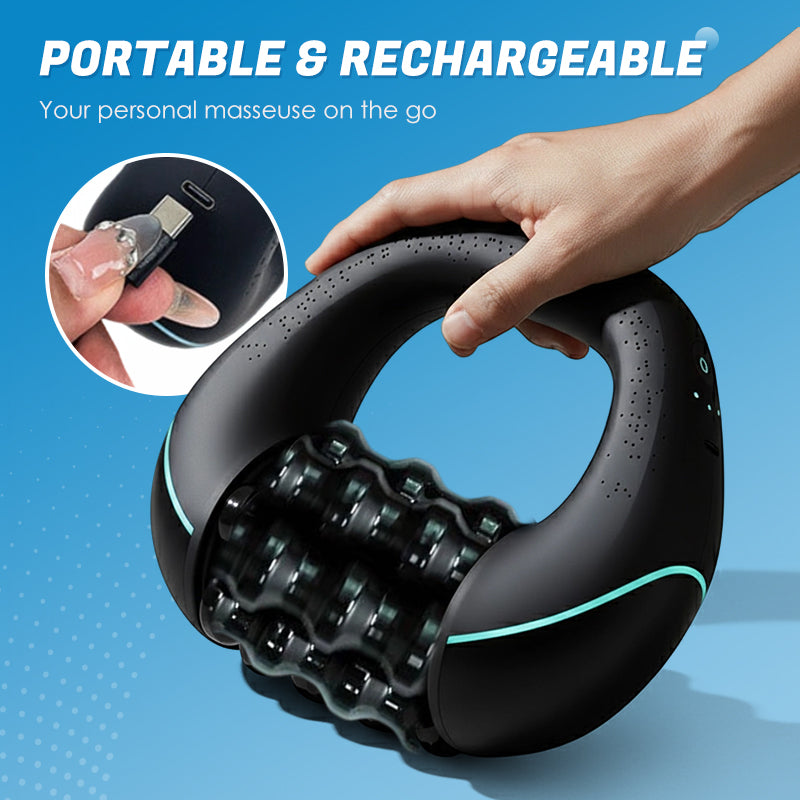 📢📢50 % RABATT!!!⏰Elektrisches Handmassagegerät mit Rollen