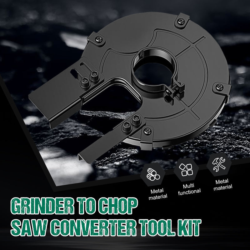 Angle Grinder to Chop Saw Converter Tool Kit