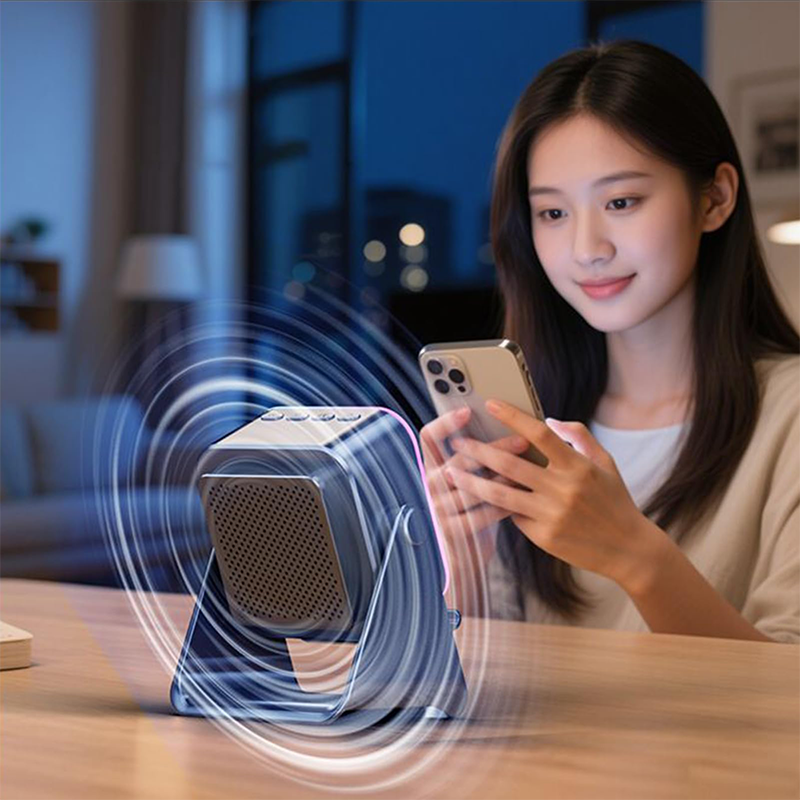 🔥45% RABATT📢Altoparlante Bluetooth a induzione wireless 5 in 1 con supporto regolabile per cellulare