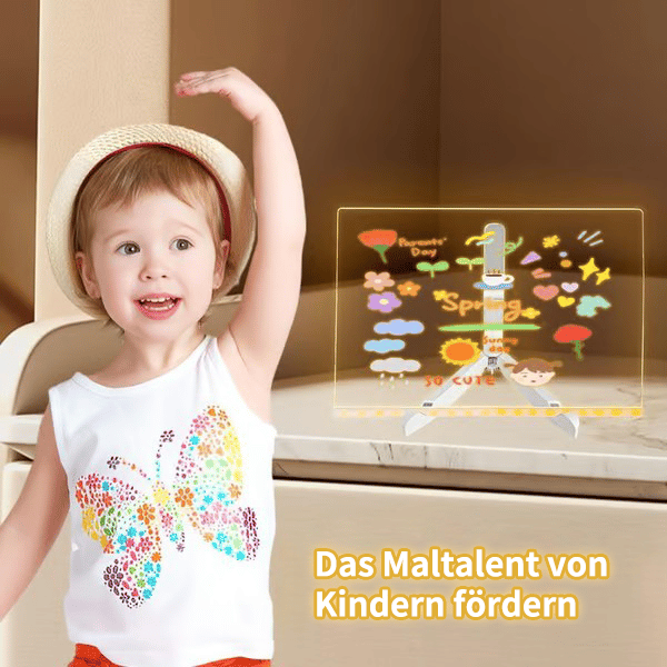 🎄Weihnachtsaktion 50% Rabatt🎁Kreatives wiederbeschreibbares Acryl-LED-Nachrichtenschild