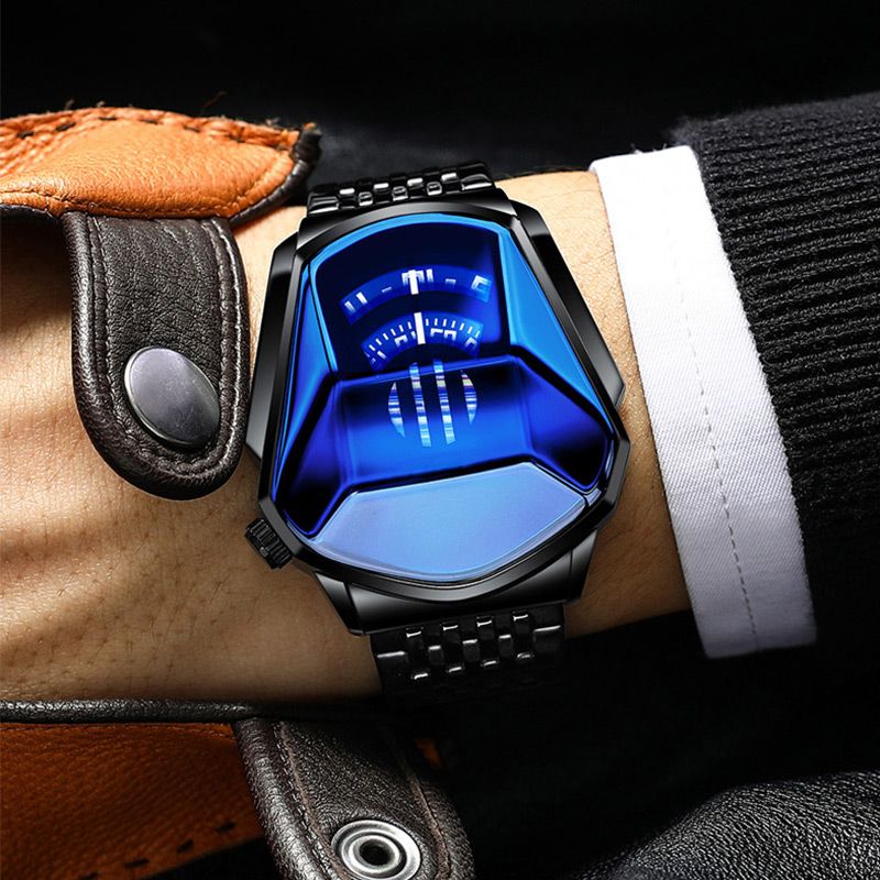 ⌚60% Rabatt🔥Luxus Herren Rennsport Rhombus Uhr