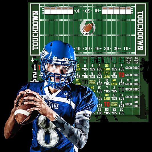 🎄Befristetes Weihnachts-Sonderangebot mit 50% Rabatt🎁✨Lustiges hölzernes Fußball Würfelspiel Set