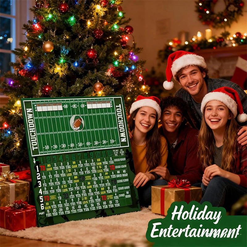 🎄Befristetes Weihnachts-Sonderangebot mit 50% Rabatt🎁✨Lustiges hölzernes Fußball Würfelspiel Set