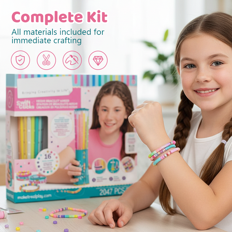 💥Sichern Sie sich 60 % Rabatt! Armband-Bastelset für schnelles Basteln