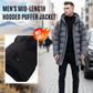 ⌛Zeitlich begrenzt 50 % Rabatt💥Herren-Steppjacke mit Kapuze, mittellang🔥Kostenloser Versand🔥