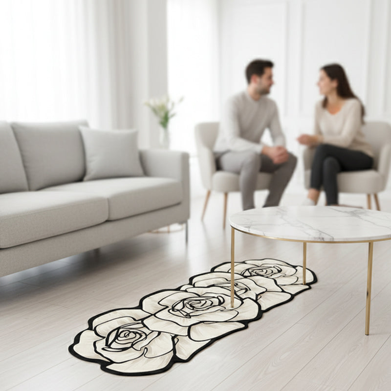 🔥Solange der Vorrat reicht 50 % Rabatt!🎉Blumenmuster-Schnelltrocknende Badematte