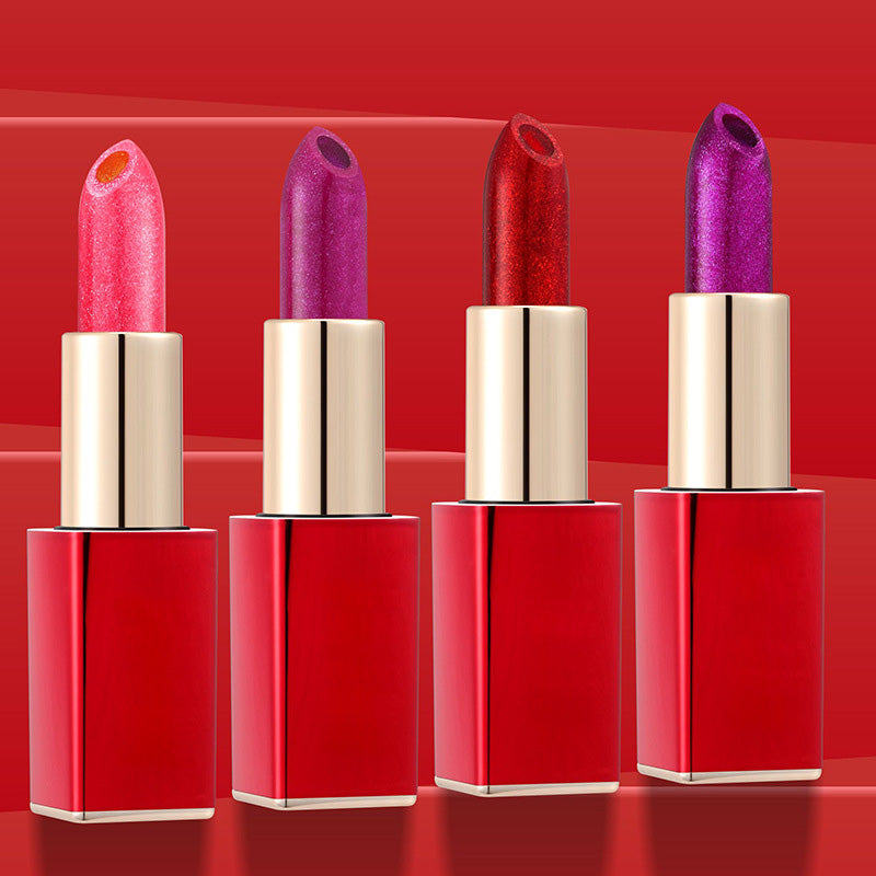 💄 KAUFE 3, ERHALTE 1 GRATIS! 🎉 Farbwechselnder Glitzer-Lippenstift – Feuchtigkeitsspendend, Lang anhaltend & Glitzer-Effekt 📦
