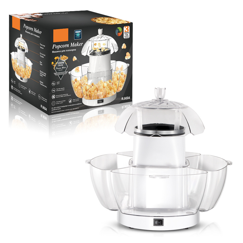 ⌛ Nur noch 3 Tage – 50 % auf alles! 🍿⚡1200W Heißluft-Popcornmaschine – Gesunde, schnelle Snacks für Filmabende
