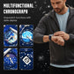 🎄 Weihnachtsangebot – Immer 50% RABATT! 🌌 Herrenuhr Leuchtender Sternenhimmel: Kosmisches Sternenzifferblatt – Nachtleuchten + Chronograph für Stil & Praxis am Handgelenk! ⌚