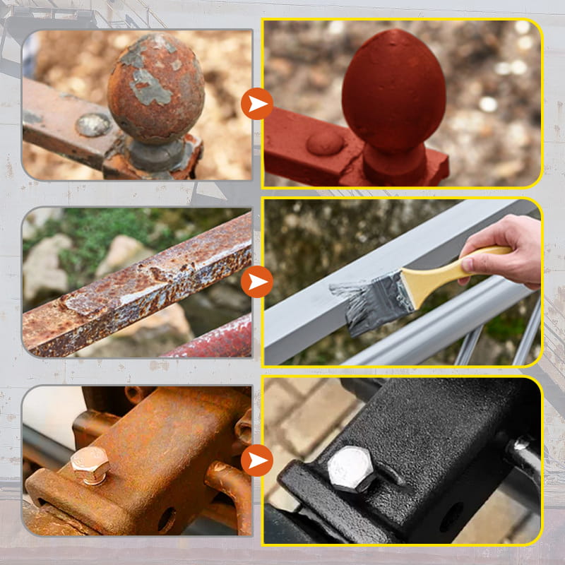 💎 50% RABATT! 💎 Rostentferner & Konversionsfarbe 2-in-1 – Sofortige Wirkung, Langfristiger Korrosionsschutz 🛠️🛡️