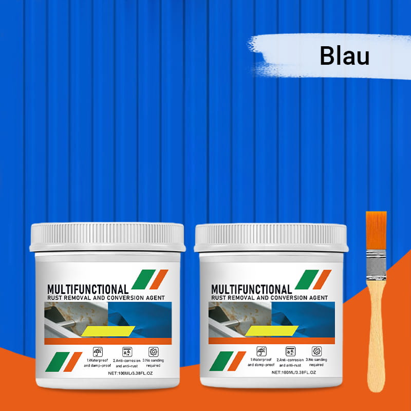 💎 50% RABATT! 💎 Rostentferner & Konversionsfarbe 2-in-1 – Sofortige Wirkung, Langfristiger Korrosionsschutz 🛠️🛡️